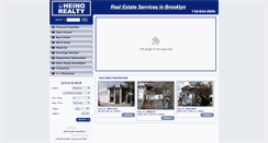 Desktop Screenshot of heinorealty.com